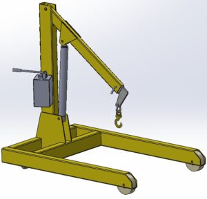 Кран гидравлический взрывобезопасный